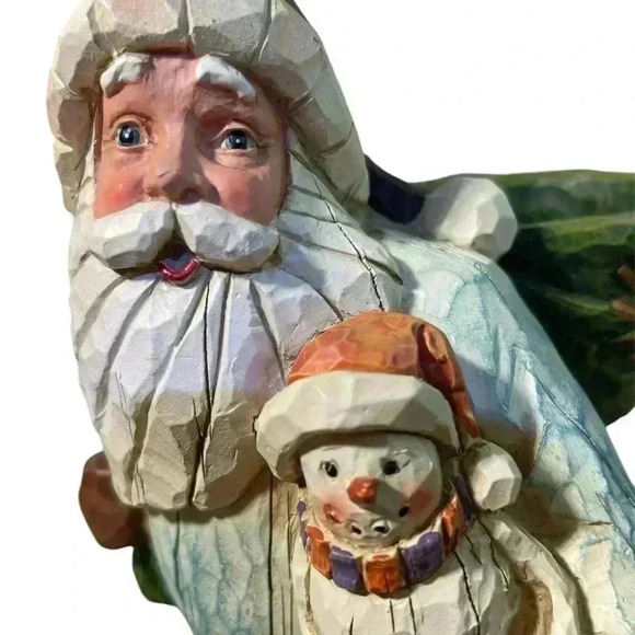 Christmas Santa with Candle - Picture 2 of 10